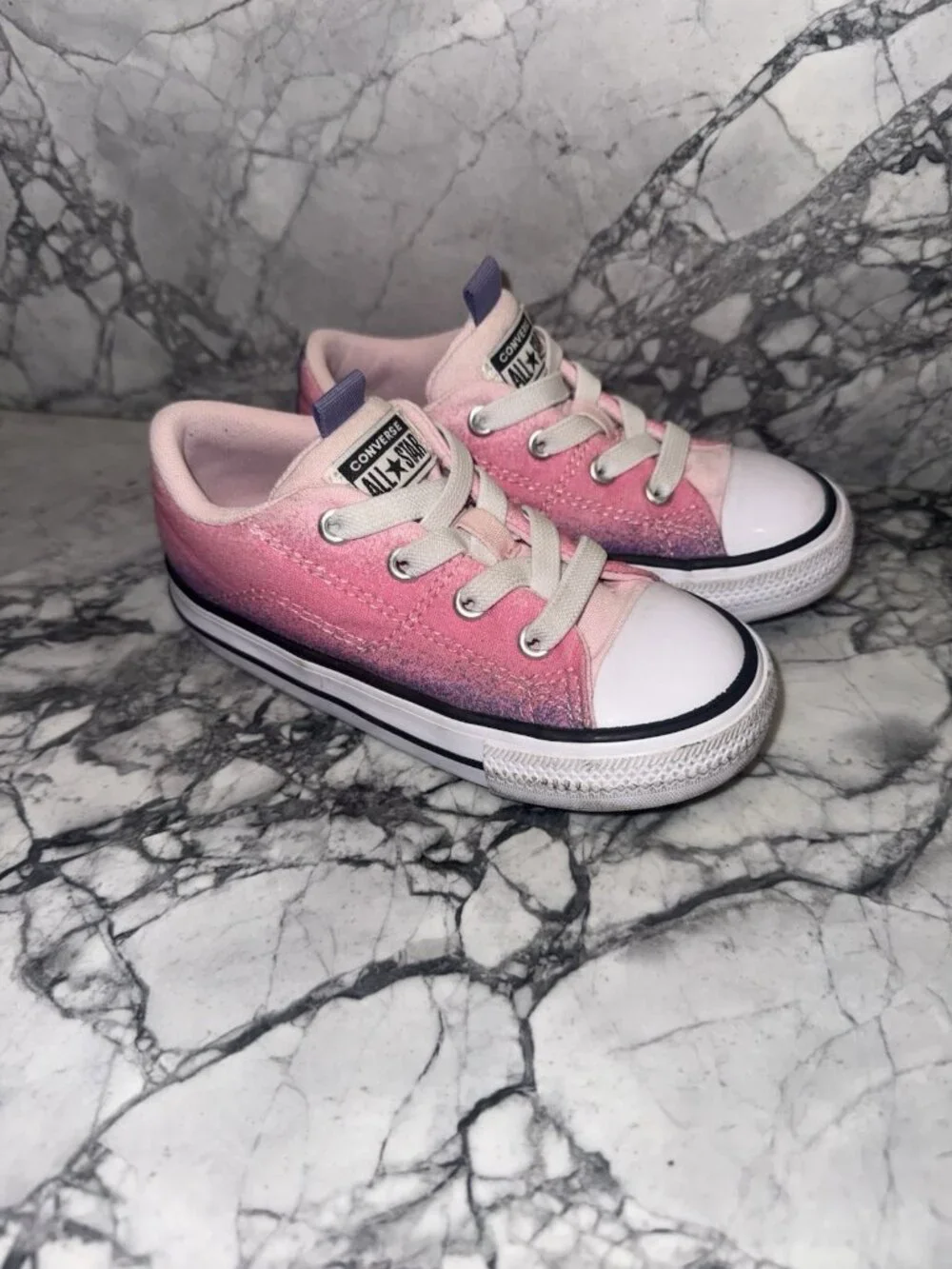 Converse Chuck Taylor All Star Easy Slip On Toddler Girl Shoe 8C Rave Pink